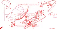 SEDILE per Honda JAZZ 250 2004