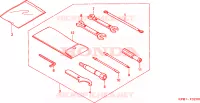 UTENSILI per Honda JAZZ 250 2004