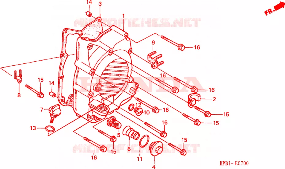 COPERTURA CASSA MANOVELLA Honda SCOOTER 250 JAZZ 2004  NSS2504