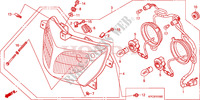 FANALE (XL125V1/2/3/4/5/6) per Honda 125 VARADERO 2003