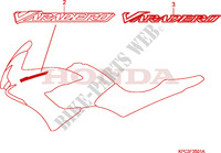 MARCHIO per Honda 125 VARADERO 2007
