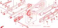 BRACCIO OSCILLANTE/CASSA CATENA(1) per Honda INNOVA 125 2009