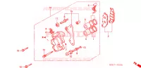 CALIBRO FRENO ANTERIORE per Honda INNOVA 125 2009