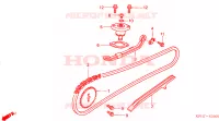 CATENA CAMMA/TENSIONE per Honda INNOVA 125 2009