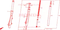 FORCELLA ANTERIORE per Honda INNOVA 125 2009