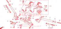 CONDOTTO MANIGLIA/PONTE SOPRA per Honda CBR 125 TRICOLOR 2010