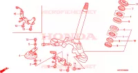 GAMBA STERZO per Honda CBR 125 TRICOLOR 2010