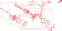 MOTORE AVVIAMENTO per Honda CBR 125 TRICOLOR 2010
