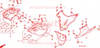 RIPARO SOTTO  per Honda CBR 125 TRICOLOR 2010