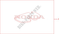 BASE PORTAPACCHI per Honda SH 150 2003