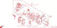 CALIBRO FRENO ANTERIORE per Honda SH 125 2002