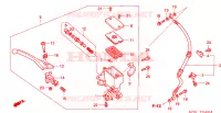 CILINDRO MAESTRO FRENO per Honda SH 125 2002