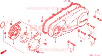 COPERTURA CASSA MANOVELLA per Honda SH 125 2002