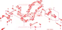 CORPO TELAIO per Honda SH 125 2002