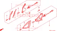 FRECCIA per Honda SH 125 2002