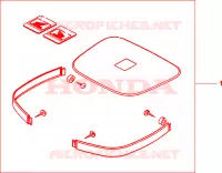 KIT MODANATURE BORSE per Honda SH 125 2002