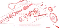 MOTORE AVVIAMENTO per Honda SH 125 2002