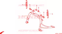 PIEDE D'APPOGGIO per Honda SH 125 2002
