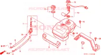 SERBATOIO COMBUSTIBILE per Honda SH 125 2002