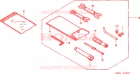 UTENSILI per Honda SH 125 2002