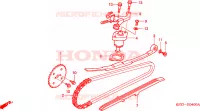 CATENA CAMMA/TENSIONE per Honda DYLAN 150 2009