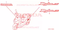 MARCHIO/STRISCIA  per Honda DYLAN 150 2009