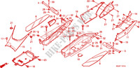 PANNELLO PAVIMENTO/COPERTURA CENTRO(FES1257/A7)(FES1507/A7) per Honda S WING 150 FES 2007