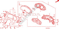 TACHIMETRO (FES1257/A7)(FES1507/A7) per Honda S WING 150 FES 2007