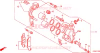 CALIBRO FRENO ANTERIORE per Honda CRF 250 R 2010