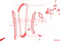 CATENA CAMMA/TENSIONE per Honda CRF 250 R 2010