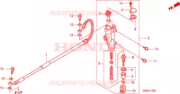 CILINDRO MAESTRO FRENO per Honda CRF 250 R 2010
