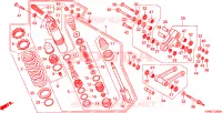 CUSCINO POSTERIORE per Honda CRF 250 R 2010