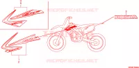 MARCHIO per Honda CRF 250 R 2010