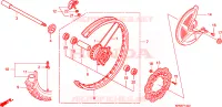 RUOTA ANTERIORE per Honda CRF 250 R 2010