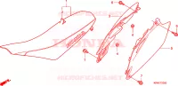 SEDILE/COPERTURA LATO per Honda CRF 250 R 2010