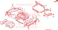 COPERTURA SOTTO BAULE per Honda SPAZIO 250 1999