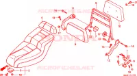 SEDILE per Honda SPAZIO 250 1999