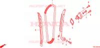 CATENA CAMMA/TENSIONE per Honda CRF 250 X 2005