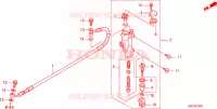 CILINDRO MAESTRO FRENO per Honda CRF 250 X 2005