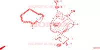 COPERTURA TESTA CILINDRO per Honda CRF 250 X 2005