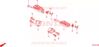 GRADINO per Honda CRF 250 X 2005
