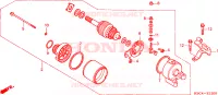 MOTORE AVVIAMENTO per Honda CRF 250 X 2005