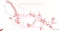 PEDALE/BRACCIO AVVIATORE A TIRO per Honda CRF 250 X 2005