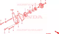 POMPA ACQUA per Honda CRF 250 X 2005