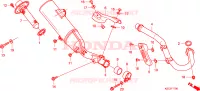 SMORZATORE SCARICO per Honda CRF 250 X 2005