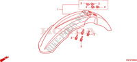 PARAFANGO ANTERIORE per Honda CRF 150 R BIG WHEELS 2009