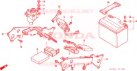 BATTERIA/ SERVOMOTORE per Honda NSR 125 R 1991