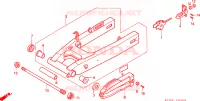 BRACCIO OSCILLANTE per Honda NSR 125 R 1991