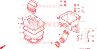 FILTRO ARIA per Honda NSR 125 R 1991