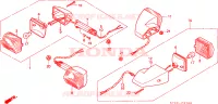 FRECCIA(1) per Honda NSR 125 RAIDEN 1991
